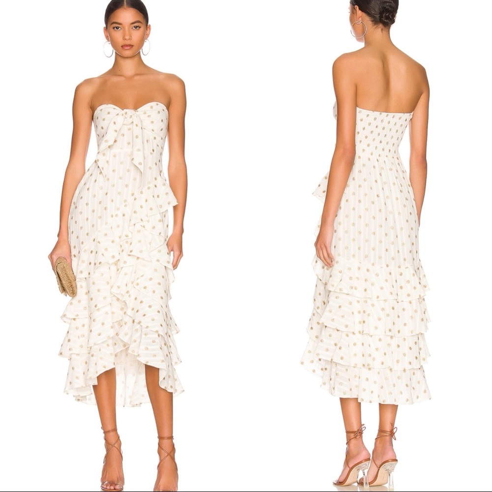 Revolve / Anthropologie ILANILA DRESS IN DUBAI COCONUT SUNDRESS - SIZE XS